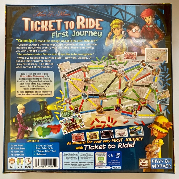Ticket To Ride First Journey - Picture 2 of 2